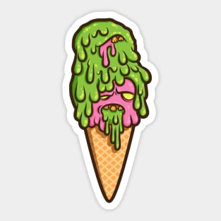 Double Scoop Monstrosity (slime) Sticker